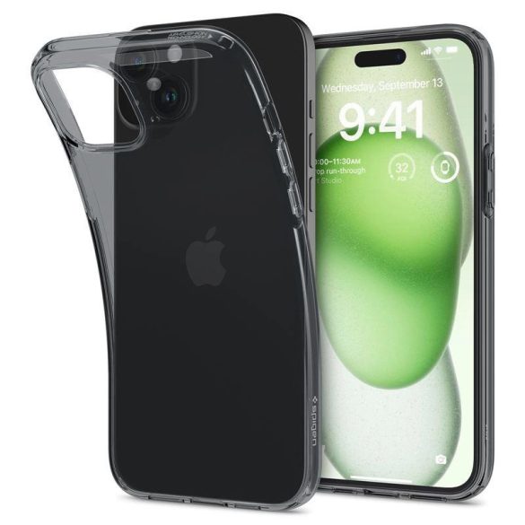 Spigen Crystal Flex, űrkristály - iPhone 15 Plus tok