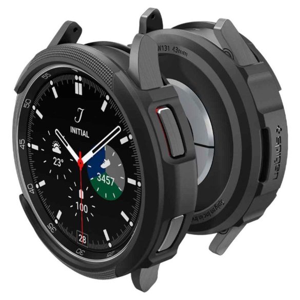 Spigen Liquid Air Samsung GALAXY Watch 6 CLASSIC (43MM) matt FEKETE tok