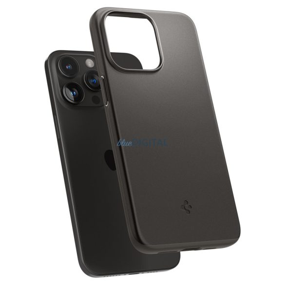 Spigen Thin Fit, Armor fém - iPhone 15 Pro Max tok