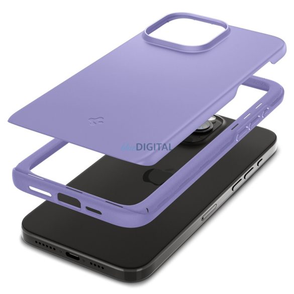 Spigen Thin Fit, írisz lila - iPhone 15 Pro Max tok