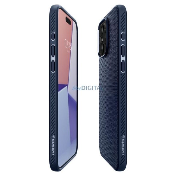 SPIGEN Liquid Air iPhone 15 PRO MAX TENGERÉSZKÉK tok