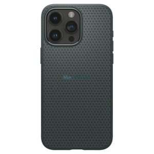 SPIGEN Liquid Air iPhone 15 PRO MAX sötétzöld tok