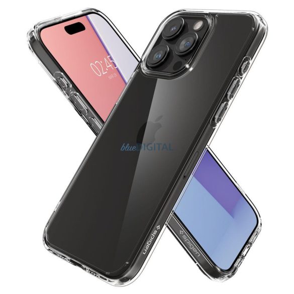 SPIGEN ULTRA HIBRID iPhone 15 PRO MAX átlátszó tok