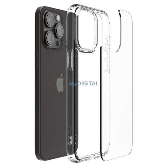 SPIGEN ULTRA HIBRID iPhone 15 PRO MAX átlátszó tok