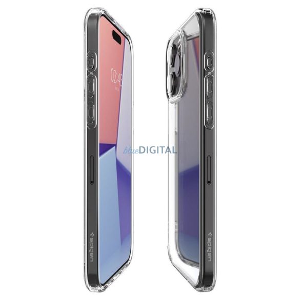 SPIGEN ULTRA HIBRID iPhone 15 PRO MAX átlátszó tok