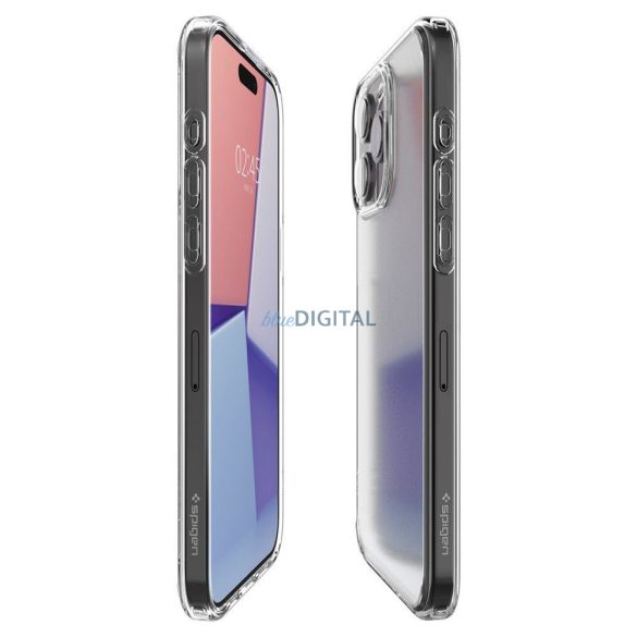 SPIGEN ULTRA HIBRID iPhone 15 PRO MAX FROST átlátszó tok