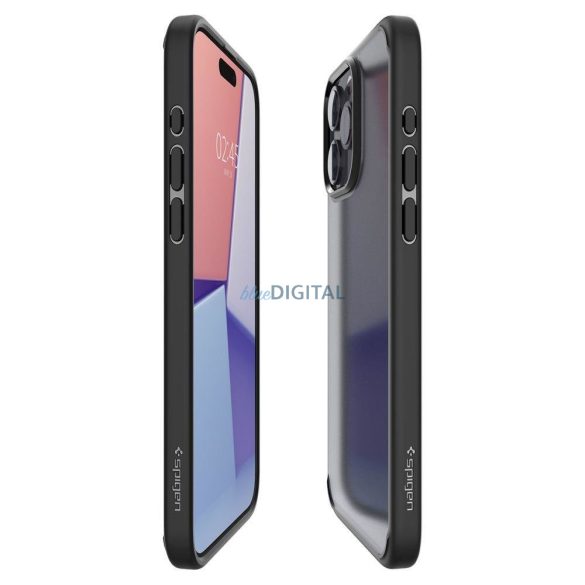 Spigen ULTRA HYBRID iPhone 15 PRO MAX MAX FROST FEKETE tok