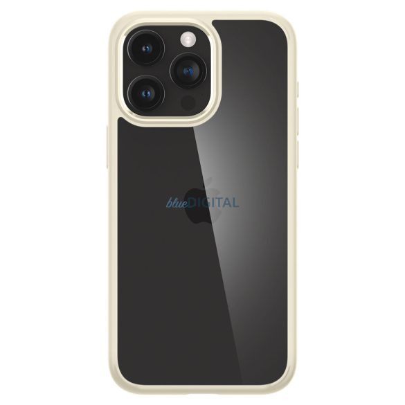 Spigen Ultra Hybrid tok iPhone 15 Pro Max - bézs színben