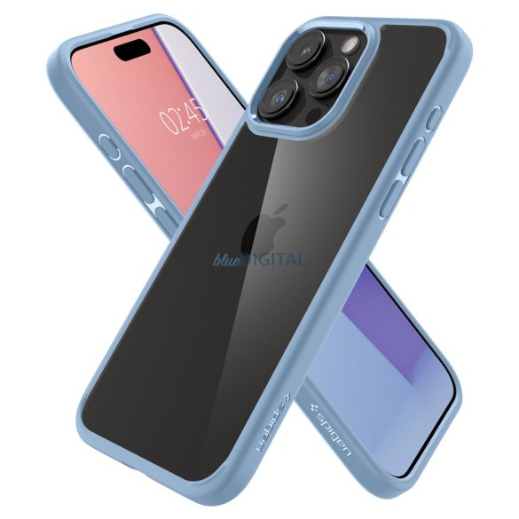 Spigen Ultra Hybrid, Sierra kék - iPhone 15 Pro Max tok