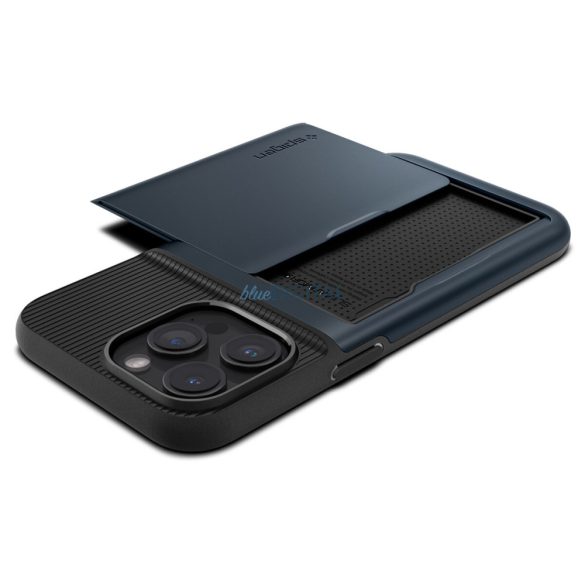 Spigen Slim Armor CS tok iPhone 15 Pro Max - kék