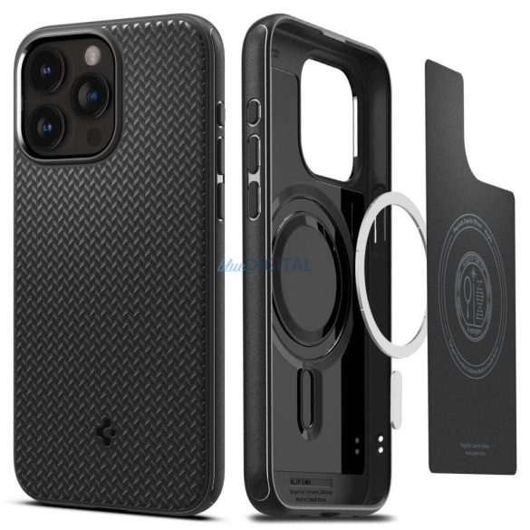 SPIGEN MAG ARMOR iPhone 15 PRO MAX MATT FEKETE tok