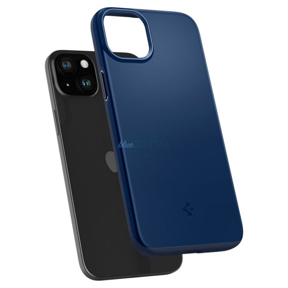 Spigen Thin Fit tok iPhone 15 Plus - kék