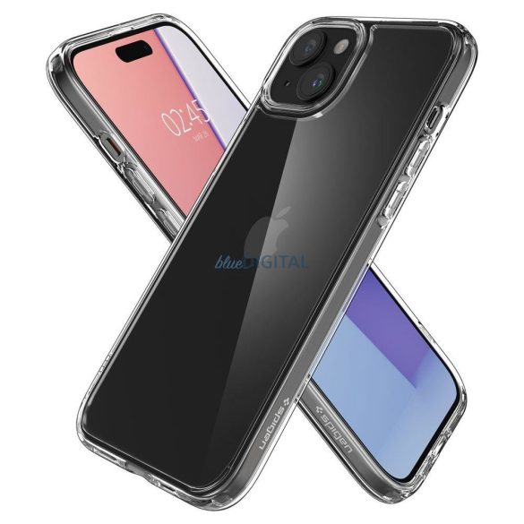 SPIGEN ULTRA HIBRID iPhone 15 PLUS átlátszó tok