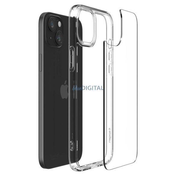 SPIGEN ULTRA HIBRID iPhone 15 PLUS átlátszó tok