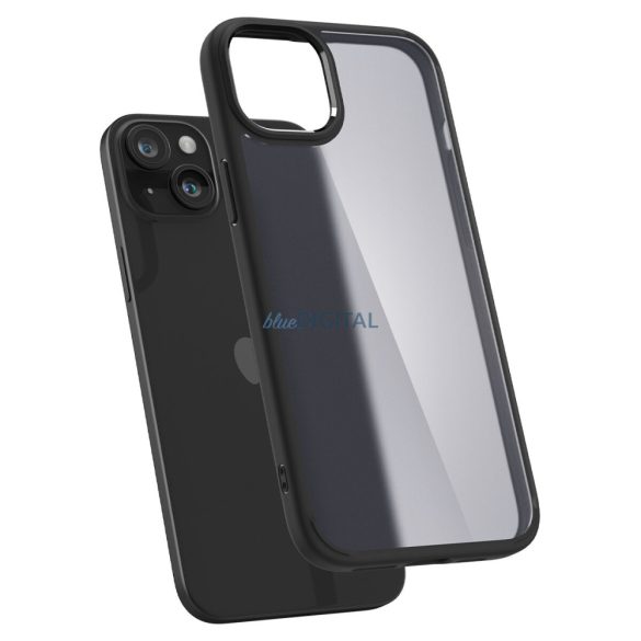 Spigen Ultra Hybrid, fagyfekete - iPhone 15 Plus tok