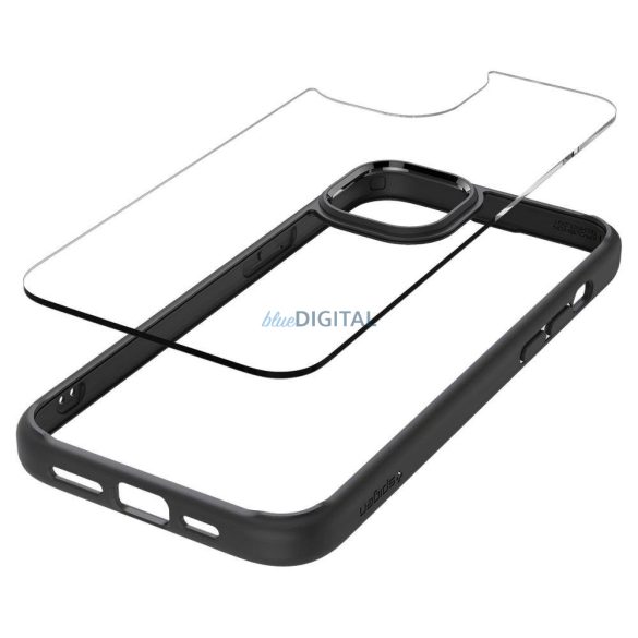 SPIGEN ULTRA HYBRID iPhone 15 PLUS MATT FEKETE tok