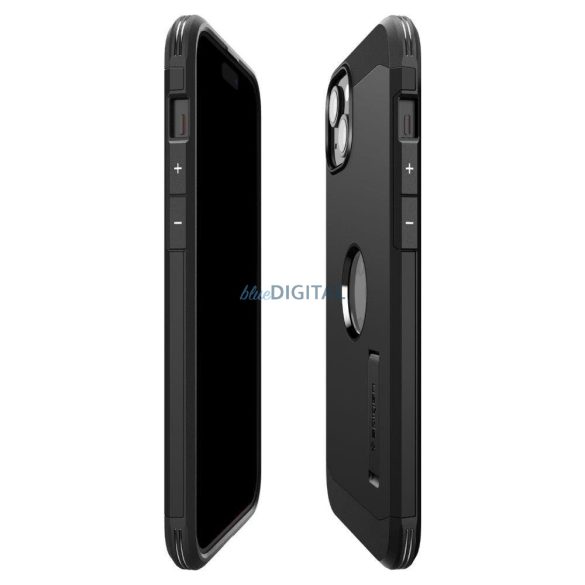 SPIGEN TOUGH ARMOR MAGSAFE iPhone 15 PLUS FEKETE tok