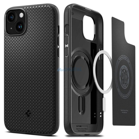 SPIGEN MAG ARMOR iPhone 15 PLUS MATT FEKETE tok