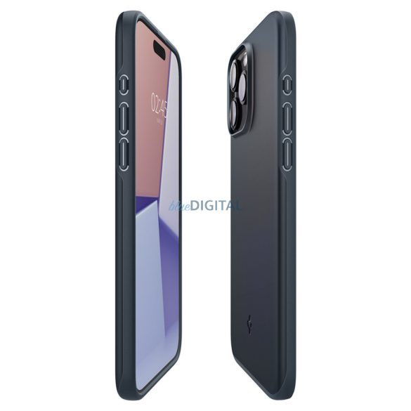 Spigen Thin Fit, fémlap - iPhone 15 Pro tok