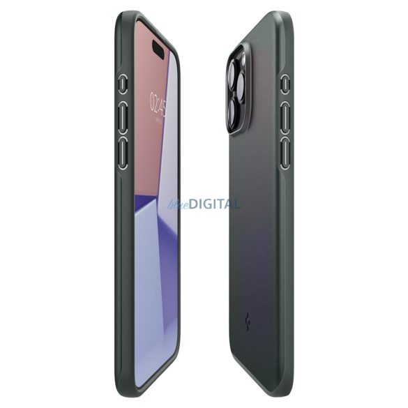 Spigen Thin Fit tok iPhone 15 Pro - zöld