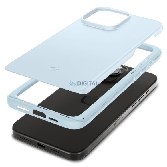 Spigen Thin Fit, kék - iPhone 15 Pro tok