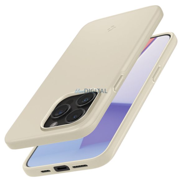 Spigen Thin Fit, bézs - iPhone 15 Pro tok