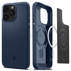 SPIGEN MAG ARMOR iPhone 15 PRO TENGERÉSZKÉK tok