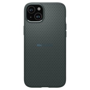 SPIGEN Liquid Air iPhone 15 sötétzöld tok