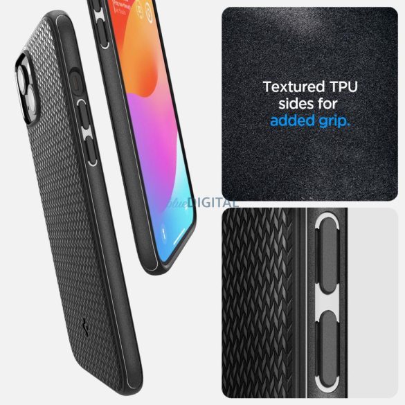 SPIGEN MAG ARMOR iPhone 15 MATT FEKETE tok