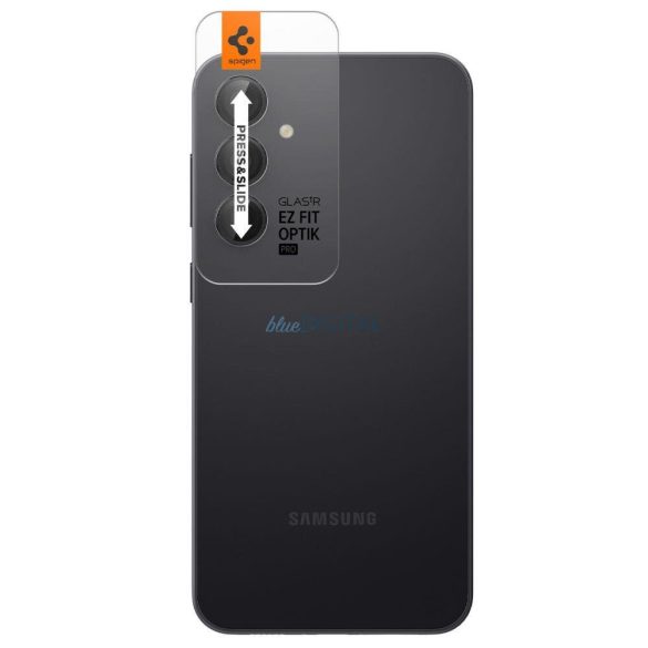 KAMERA VÉDŐ Spigen OPTIK.TR "EZ FIT" KAMERA VÉDŐ 2db GALAXY Samsung Galaxy S23 FE FEKETE fólia