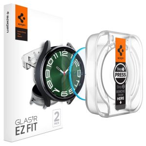 SPIGEN GLAS.TR "EZ-FIT" EDZETT ÜVEG 2 CSOMAG GALAXY WATCH 6 CLASSIC (47 MM) ÁTLÁTSZÓ