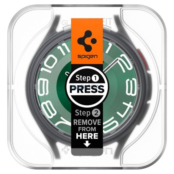 SPIGEN GLAS.TR "EZ-FIT" EDZETT ÜVEG 2 CSOMAG GALAXY WATCH 6 CLASSIC (47 MM) ÁTLÁTSZÓ