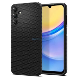 Spigen Liquid Air tok Samsung Galaxy A15 4G / 5G készülékhez - matt fekete színű