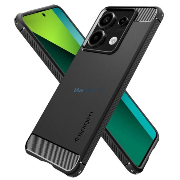 Spigen Rugged Armor tok Xiaomi Redmi Note 13 Pro 5G / Poco X6 5G - fekete