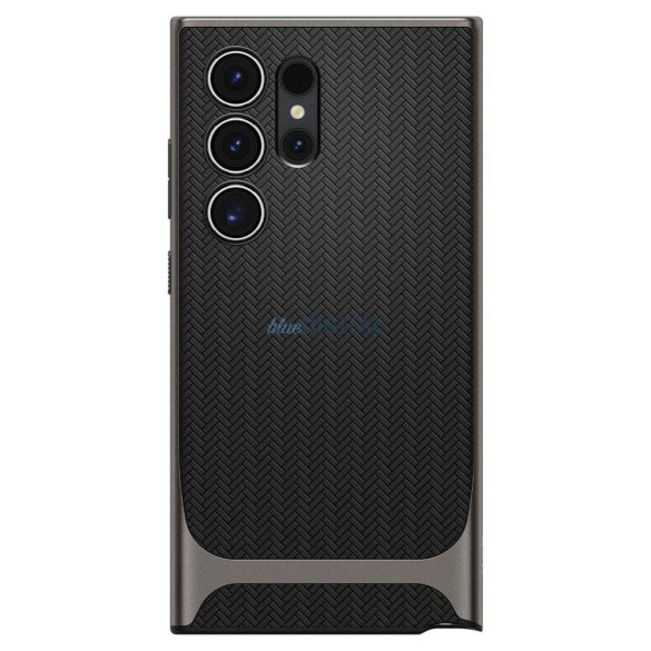 Spigen Neo Hybrid tok Samsung Galaxy S24 Ultra - metál szürke