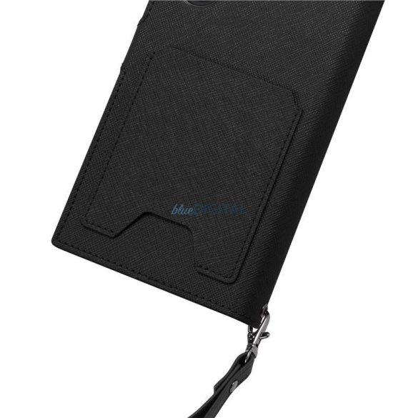Spigen Wallet S Plus tok Samsung Galaxy S24 Ultra készülékhez - fekete