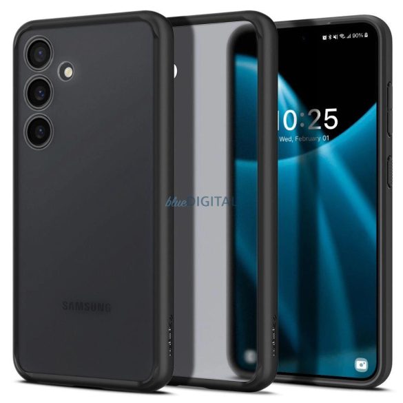 Spigen Ultra Hybrid tok Samsung Galaxy S24 - átlátszó és fekete