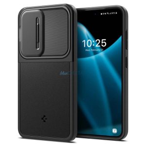 Spigen Optik Armor tok Samsung Galaxy S24 - fekete