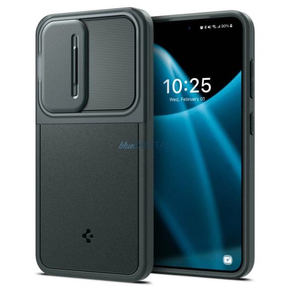 Spigen Optik Armor tok Samsung Galaxy S24 - sötétzöld