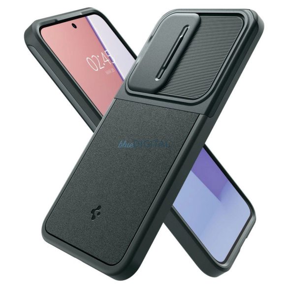 Spigen Optik Armor tok Samsung Galaxy S24 - sötétzöld