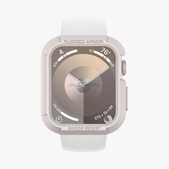 Spigen Rugged Armor tok szíj Apple Watch 4/5/6/7/8/9/SE (44/45 mm) - bézs színű