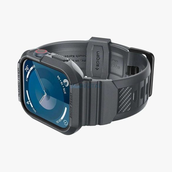 Spigen Rugged Armor Pro tok Apple Watch 4 / 5 / 6 / 7 / 8 / 9 / SE (44 / 45 mm) - Sötétszürke