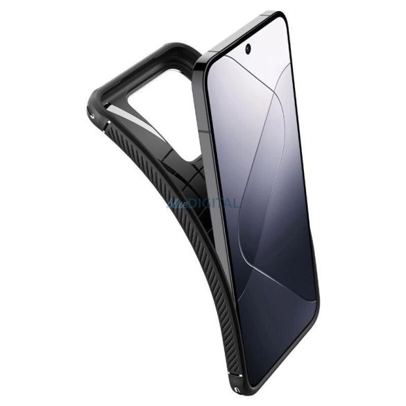 Spigen Rugged Armor tok Xiaomi 14 - matt fekete