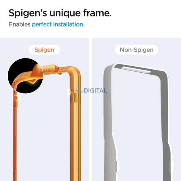 Spigen Glas.TR Align Master edzett üveg applikátorral Google Pixel 8a - 2 db