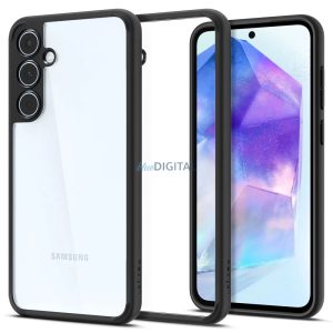 Spigen Ultra hibrid tok Samsung Galaxy A55 5G - matt fekete