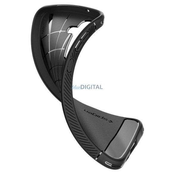 Spigen Rugged Armor tok Samsung Galaxy A55 5G - matt fekete