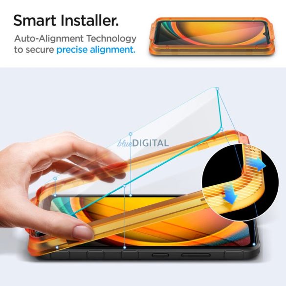 Spigen Glas.TR Align Master edzett üveg applikátorral Samsung Galaxy Xcover 7 - 2 db