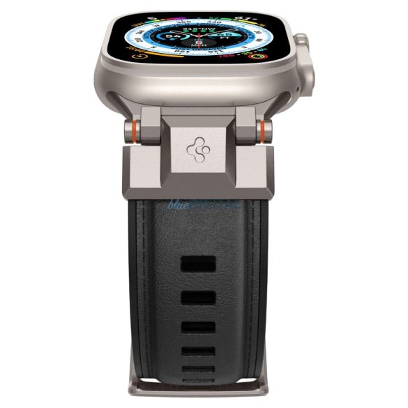 Spigen DuraPro Armor PU szíj Apple Watch 4/5/6/7/8/9/SE/Ultra 1/2 (42/44/45/49mm) - fekete