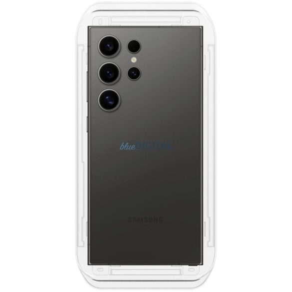 Spigen Glas.TR Privacy betekintésvédett edzett üveg EZ Fit applikátorral Samsung Galaxy S24 Ultra - 2 db