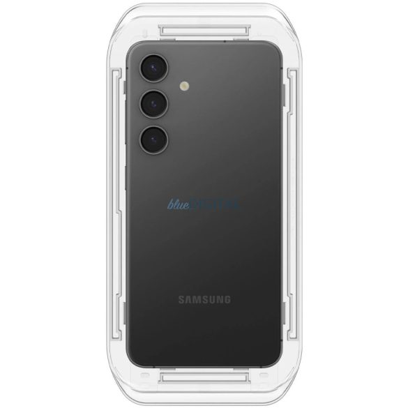 Spigen Glas.TR Privacy betekintésvédett edzett üveg EZ Fit applikátorral Samsung Galaxy S24 Plus - 2 db